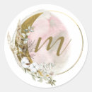 Search for blush gold stickers Monogrammed