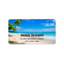 Search for beach photo return address labels Sea