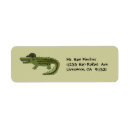 Search for crocodile return address labels Animal