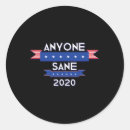 Search for anyone but trump stickers Republican