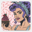 Search for vintage cupcake stickers Sweets