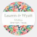 Search for beach seals wedding stickers Floral