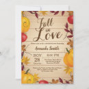 Search for harvest bridal shower invitations Fall in love