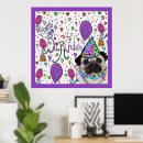 Search for happy pug posters Birthday
