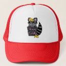 Search for trashed hats Racoon