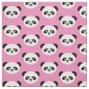 Search for panda fabric Kawaii