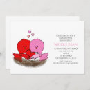 Search for love birds bridal shower invitations Hearts