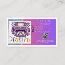 Search for crafty business cards Pink