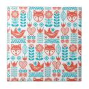 Search for folk art tiles Scandinavian