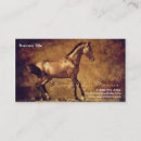 Search for thoroughbred business cards Western