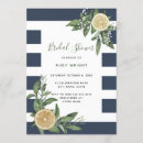 Search for stripe bridal shower invitations For her