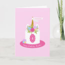 Search for purple cake birthday cards Unicorn