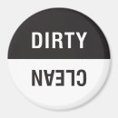 Search for clean and dirty dishwasher sign magnets Modern