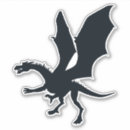 Search for dragon silhouette stickers Fantasy