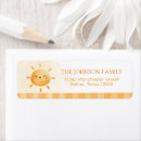 Search for you are my sunshine return address labels Cute