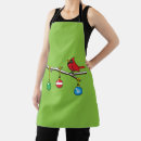 Search for red balls aprons Winter