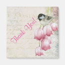 Search for vintage bird magnets Flowers