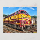 Search for red train postcards Yellow