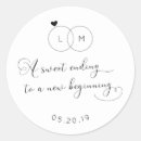 Search for sweet ending wedding stickers Sweets