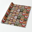 Search for graphics wrapping paper Owl