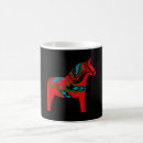 Search for red horse mugs Dalecarlian