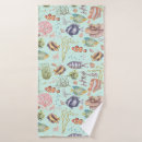 Search for tropical fish bath towels Marine