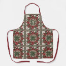Search for patchwork aprons Red
