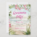 Search for tropical quinceanera invitations Modern