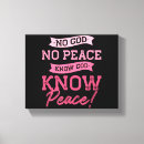 Search for god canvas prints Peace
