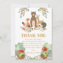 Search for deer thank you cards Forest animals