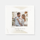 Search for photo wedding napkins Minimal
