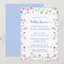 Search for colorful flowers baby shower invitations Baby in bloom