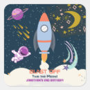 Search for space rocket stickers Blast off