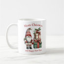 Search for cute gnome mugs Red and green