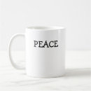 Search for peace mugs Simple