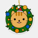 Search for brown christmas tree decorations Cat