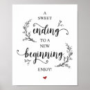 Search for a sweet ending to a new beginning posters Dessert
