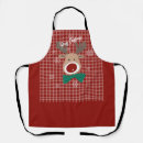 Search for greetings aprons Red