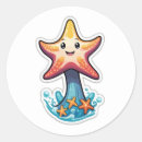 Search for starfish stickers Sea