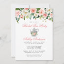 Search for tea bridal shower invitations Vintage