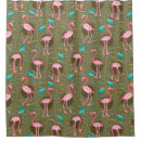 Search for flamingo shower curtains Pink flamingos
