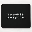 Search for american sign language mousepads Awareness
