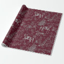 Search for burgundy floral wrapping paper Chic