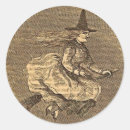 Search for broom stick stickers Vintage
