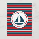 Search for sailing designs postcards Nautical