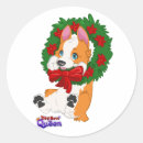 Search for corgi christmas stickers Puppy