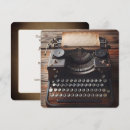 Search for typewriter invitations Vintage