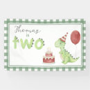 Search for dinosaur birthday banners Watercolor