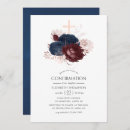 Search for navy confirmation invitations Elegant