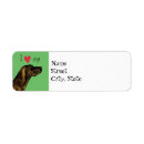 Search for hunting dogs return address labels Hound